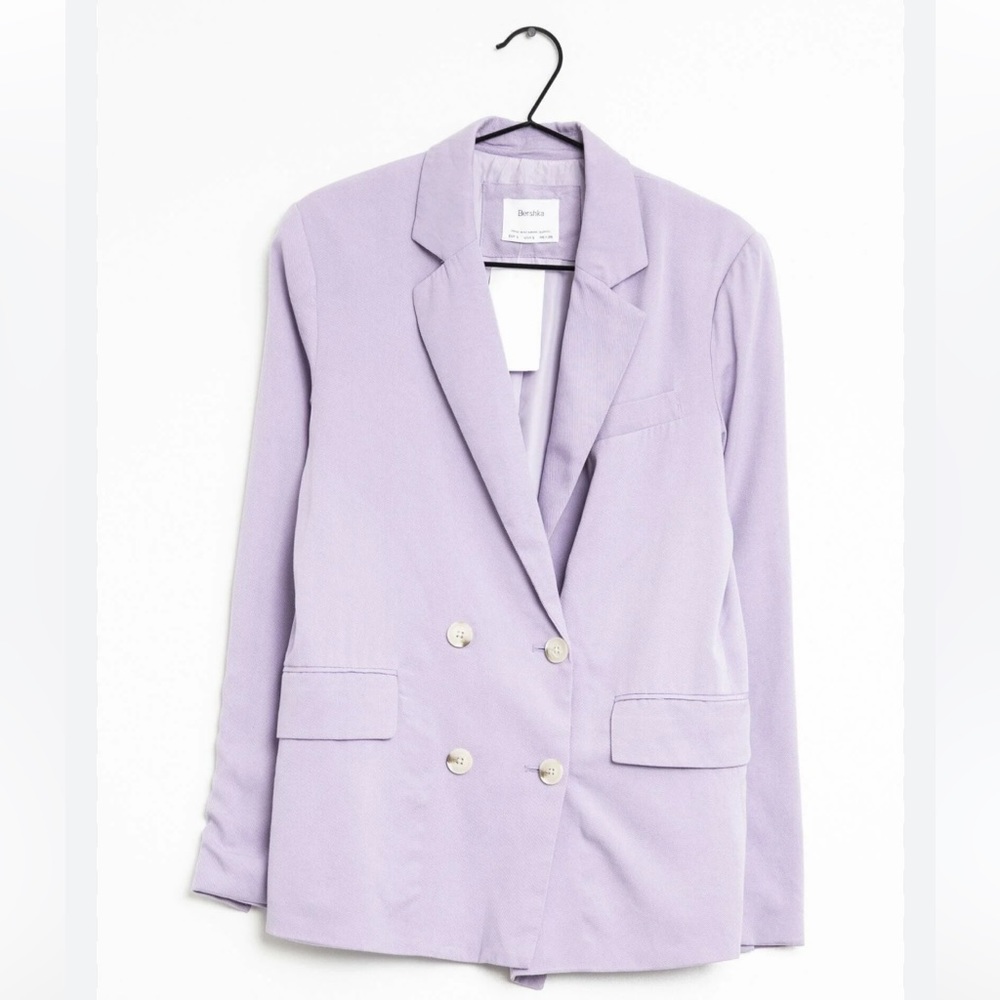 Bershka Purple Blazer